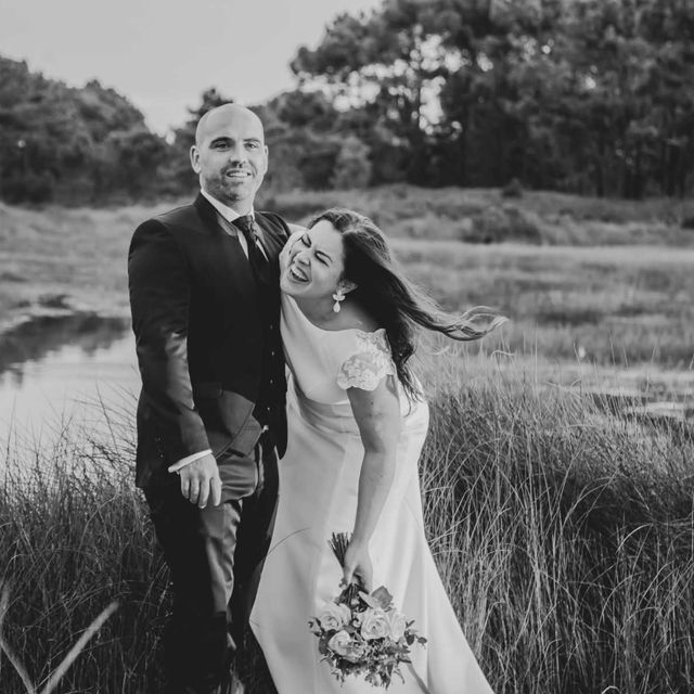 foto boda en el campo