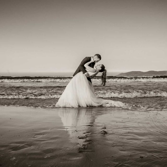 foto boda en la playa