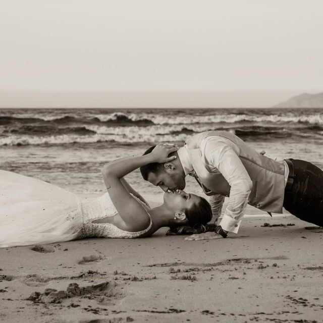 foto boda en la playa