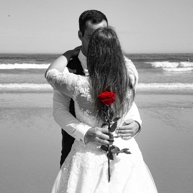 foto boda en la playa